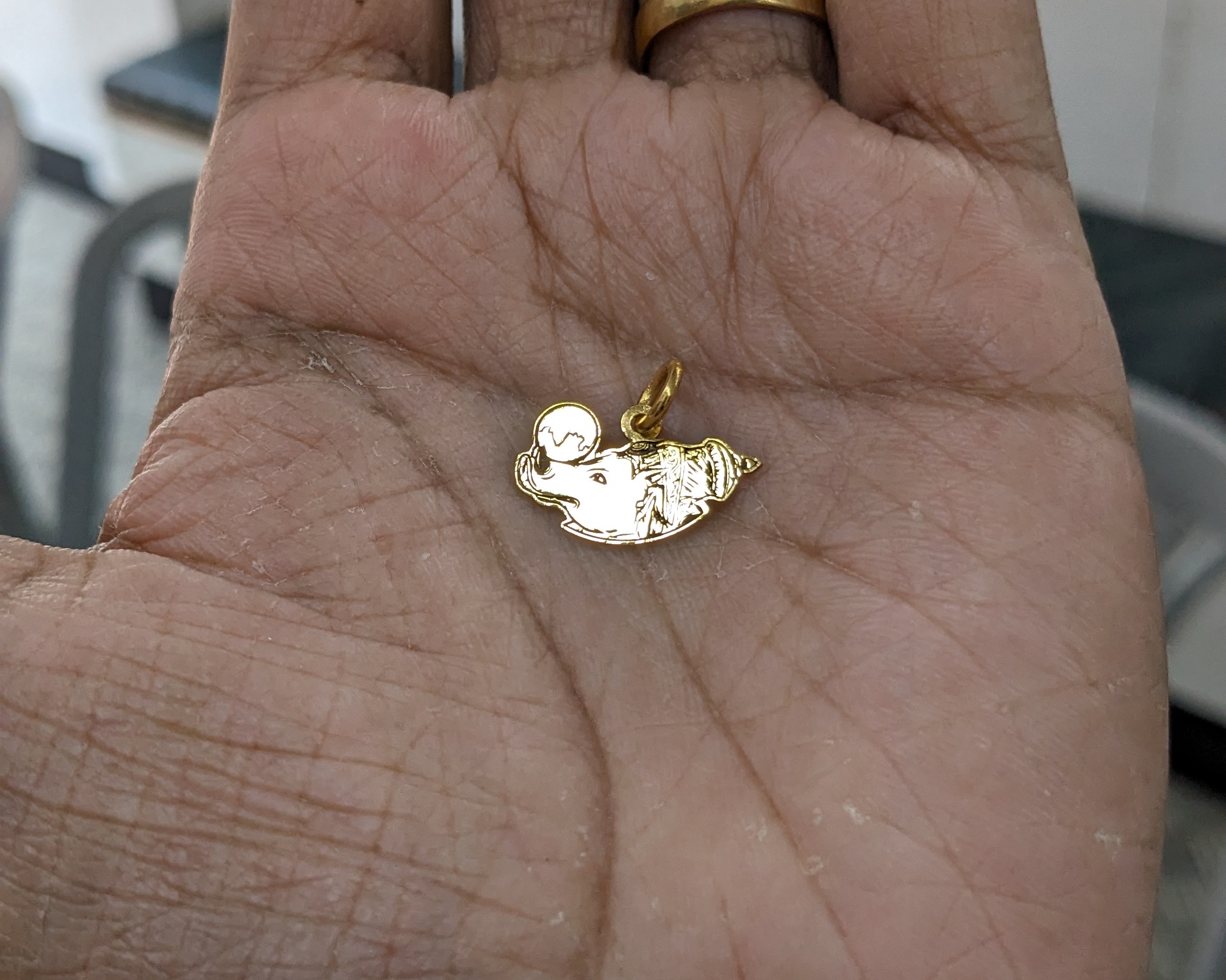 Varaahamoorthy Pendant with chain - Image 2