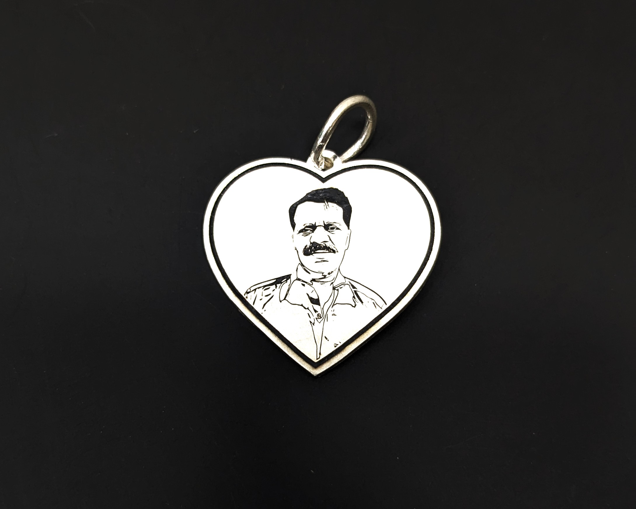 Heart Photo Pendant
