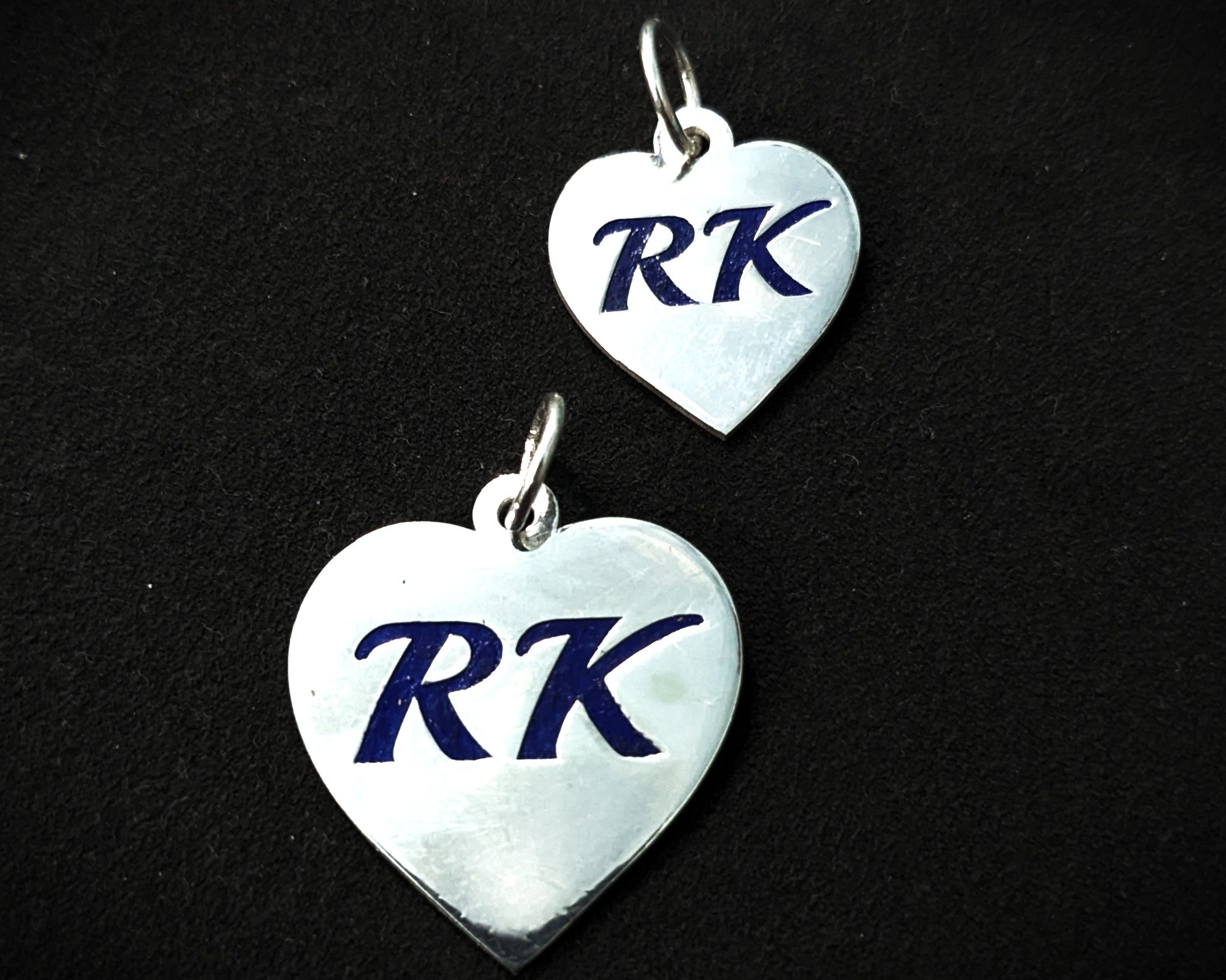 Heart Name Pendant With Chain